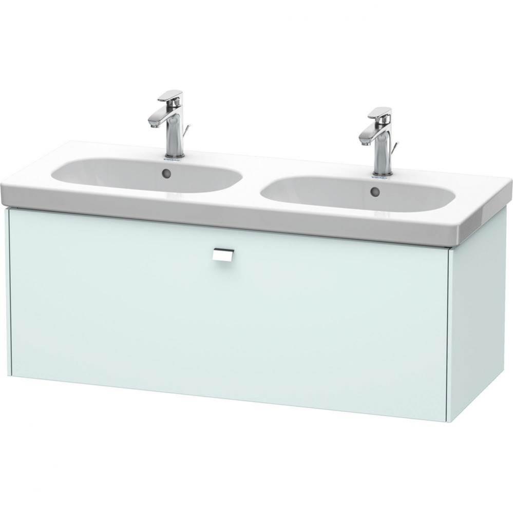 Duravit Brioso Vanity Unit Wall-Mounted  Light Blue Matte