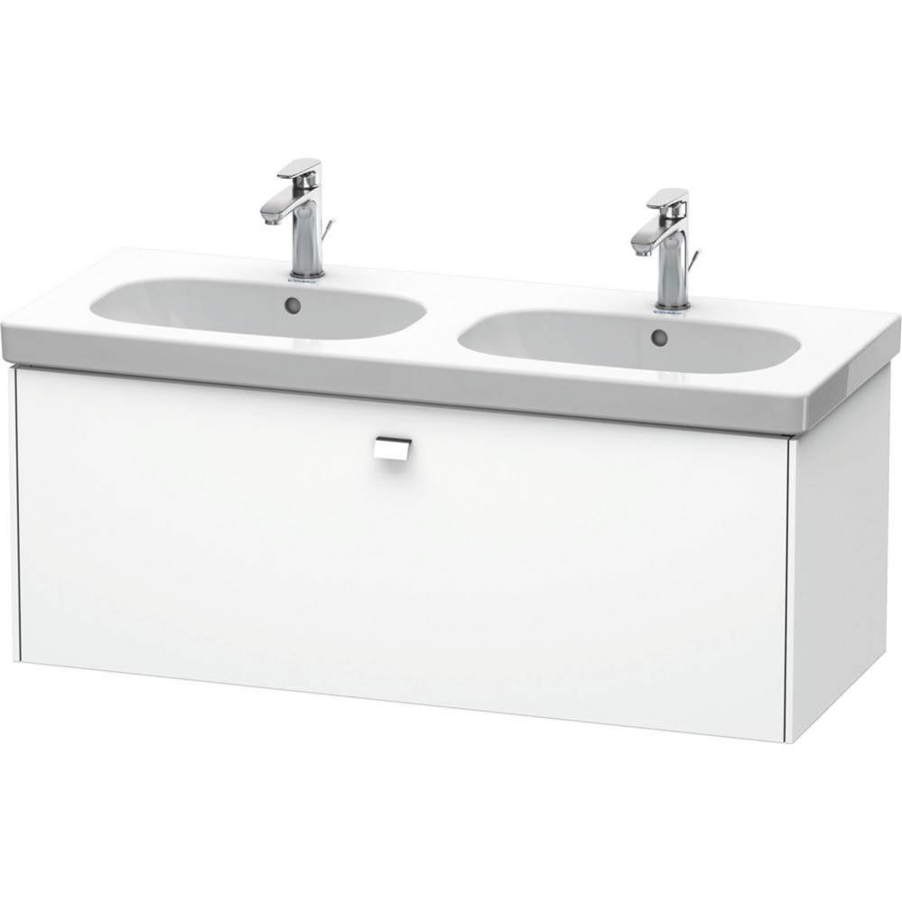 Duravit Brioso One Drawer Wall-Mount Vanity Unit White