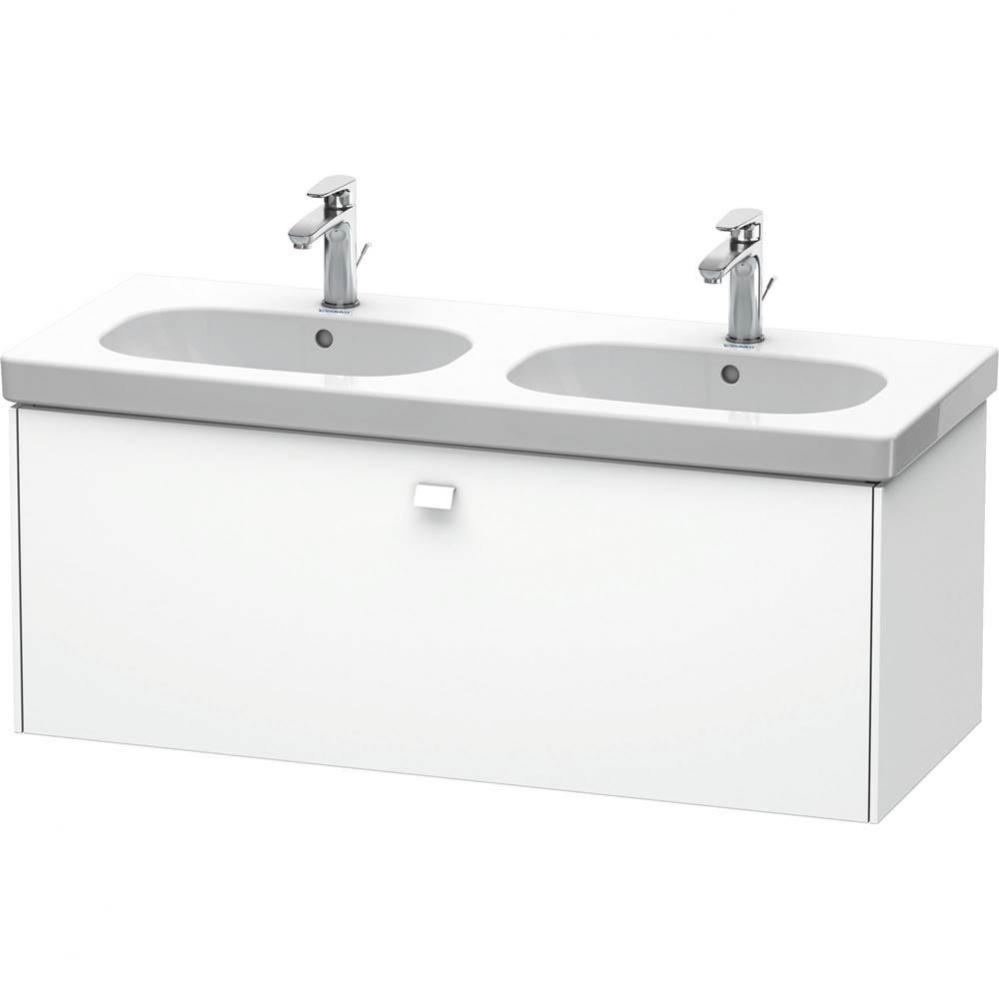 Duravit Brioso One Drawer Wall-Mount Vanity Unit White