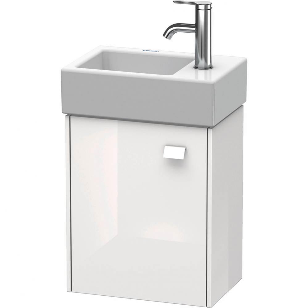 Brioso One Door Wall-Mount Vanity Unit White