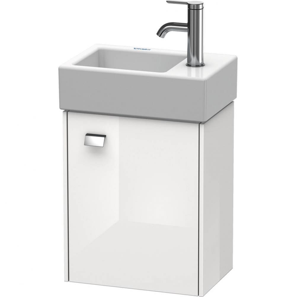 Brioso One Door Wall-Mount Vanity Unit White