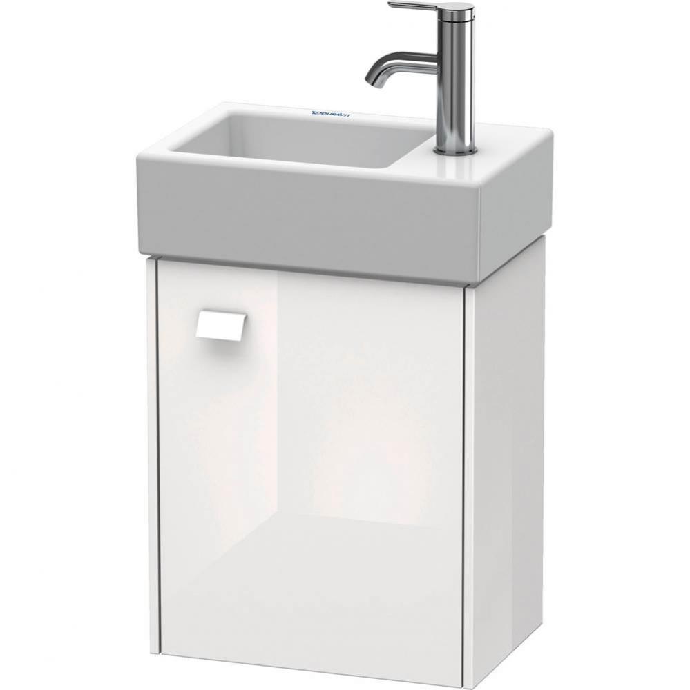 Brioso One Door Wall-Mount Vanity Unit White