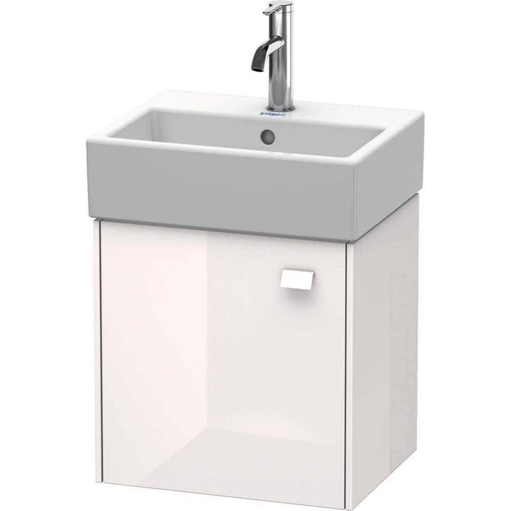 Brioso One Door Wall-Mount Vanity Unit White