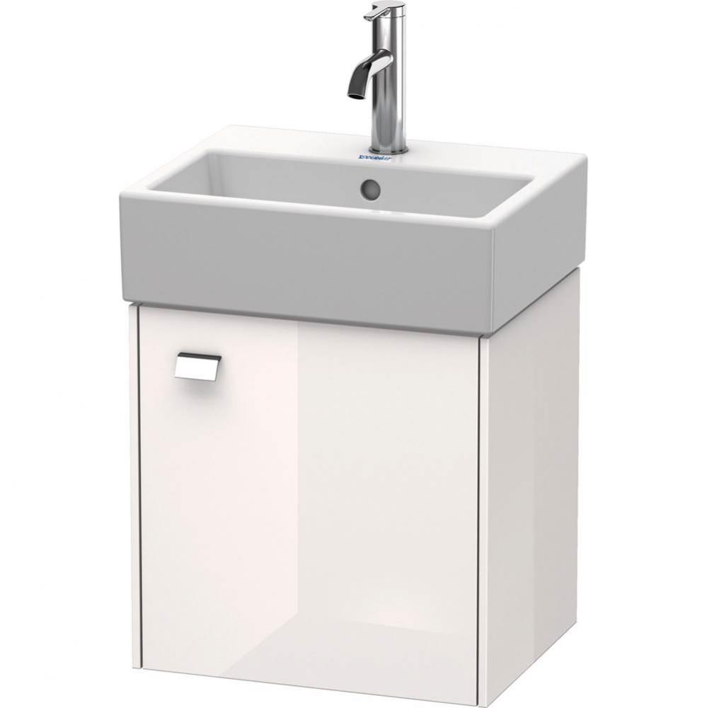 Brioso One Door Wall-Mount Vanity Unit White