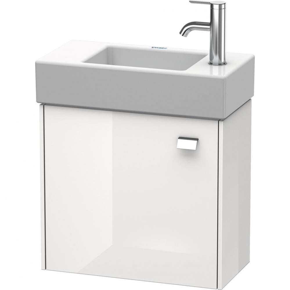 Brioso One Door Wall-Mount Vanity Unit White