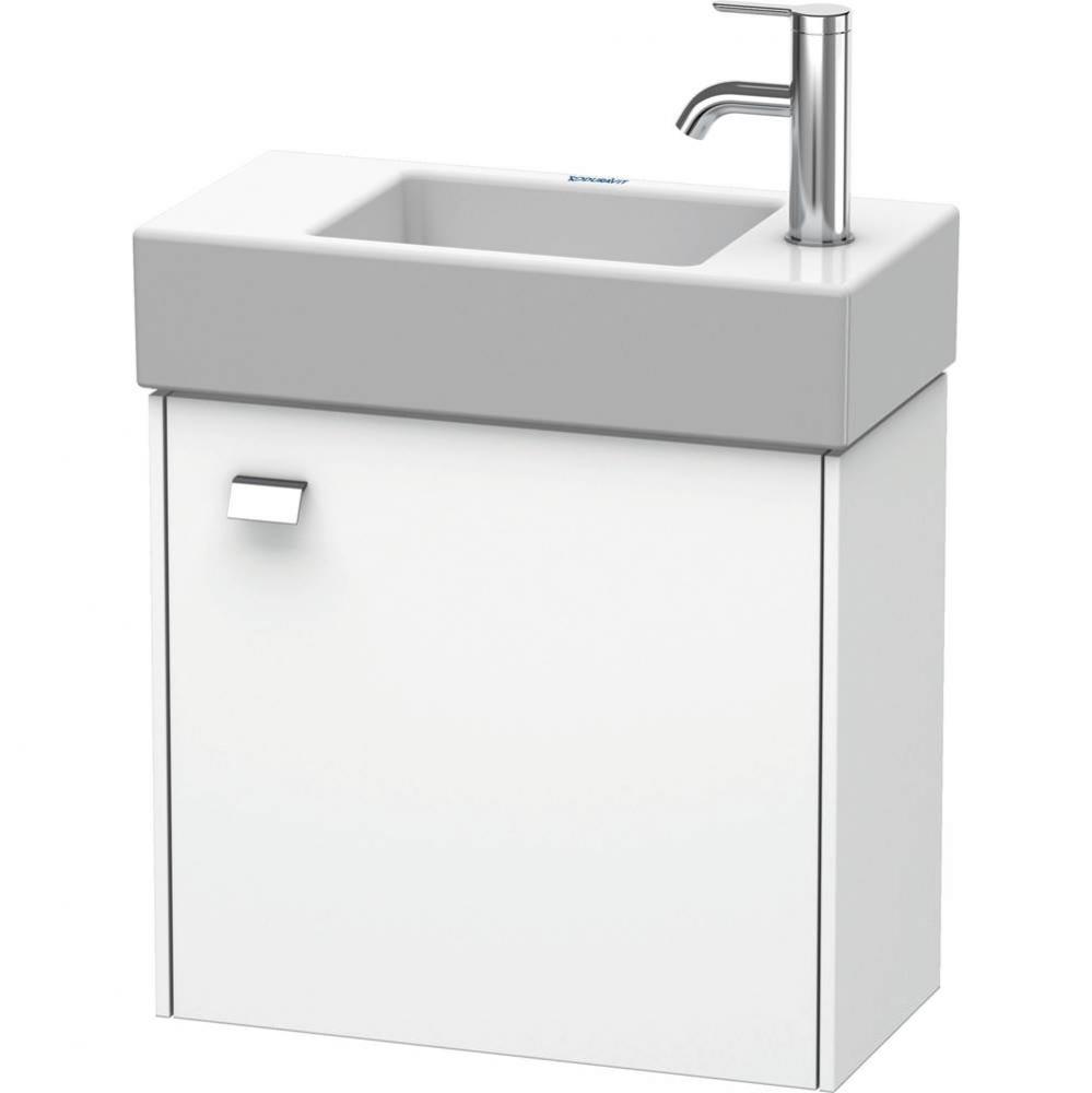 Brioso One Door Wall-Mount Vanity Unit White