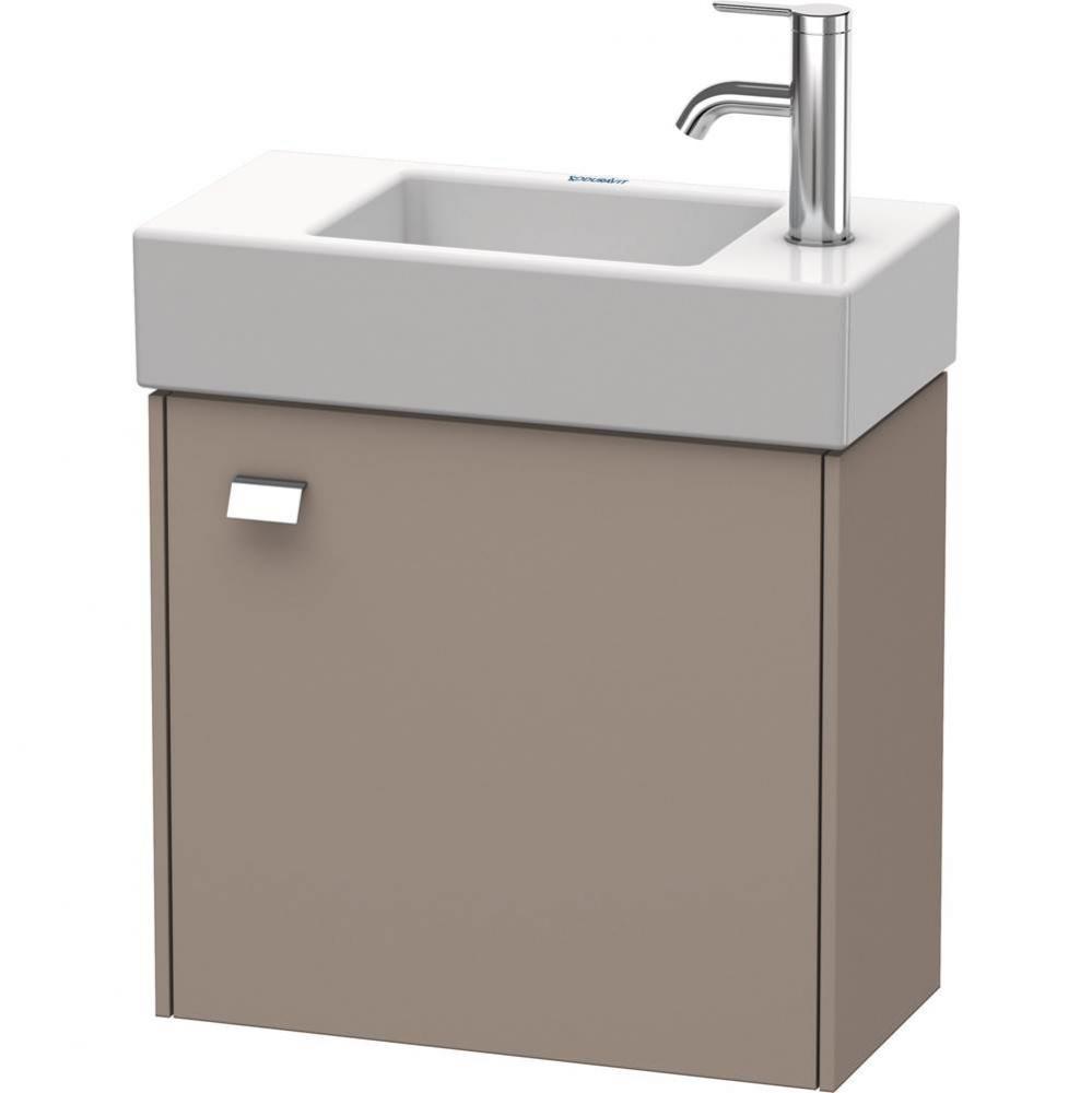 Duravit Brioso One Door Wall-Mount Vanity Unit Basalt