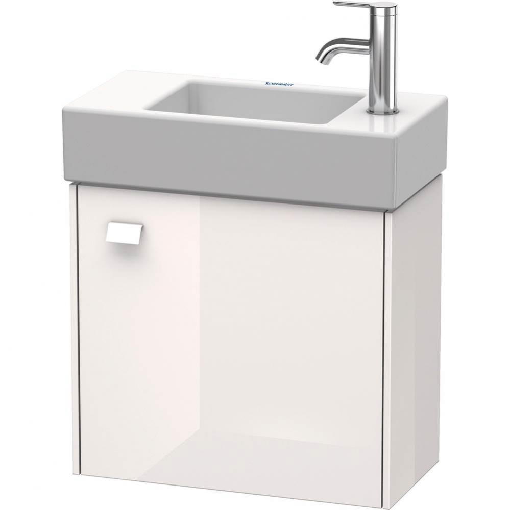 Brioso One Door Wall-Mount Vanity Unit White