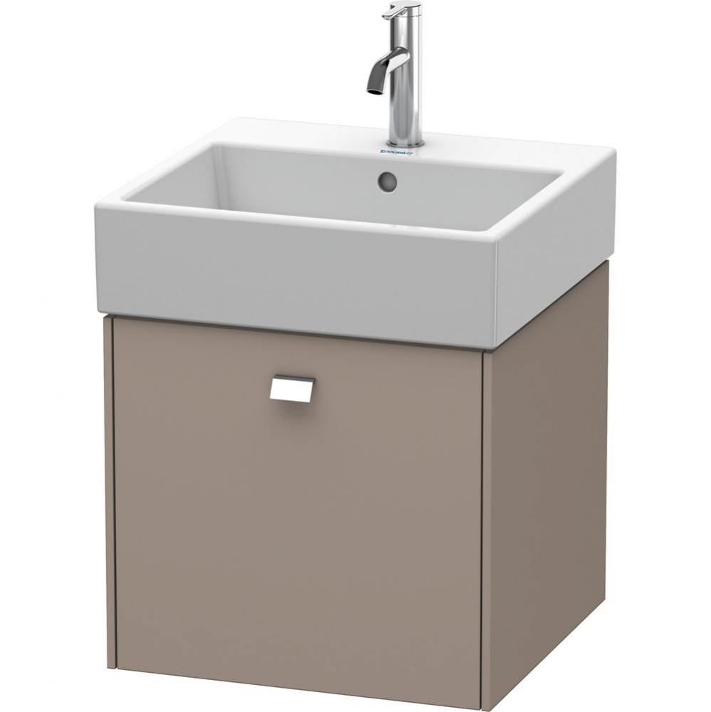 Duravit Brioso One Drawer Wall-Mount Vanity Unit Basalt