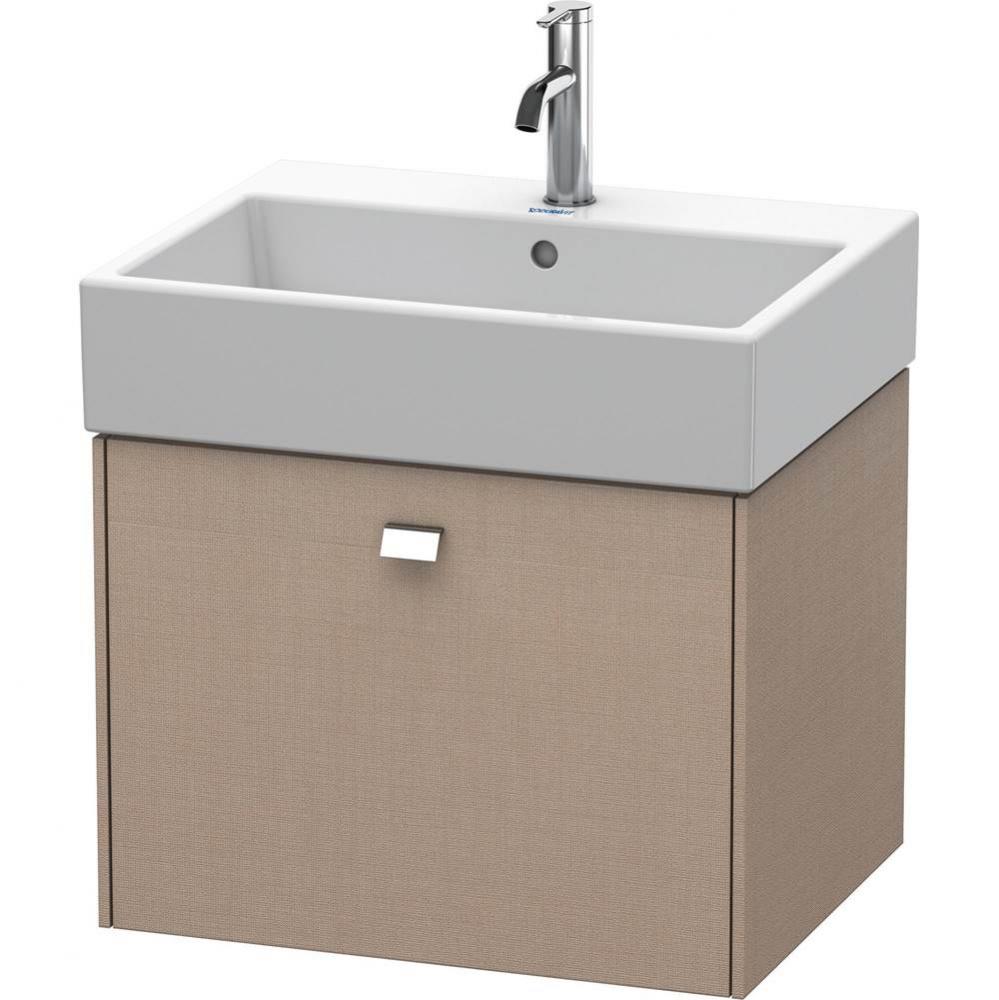 Brioso One Drawer Wall-Mount Vanity Unit Linen