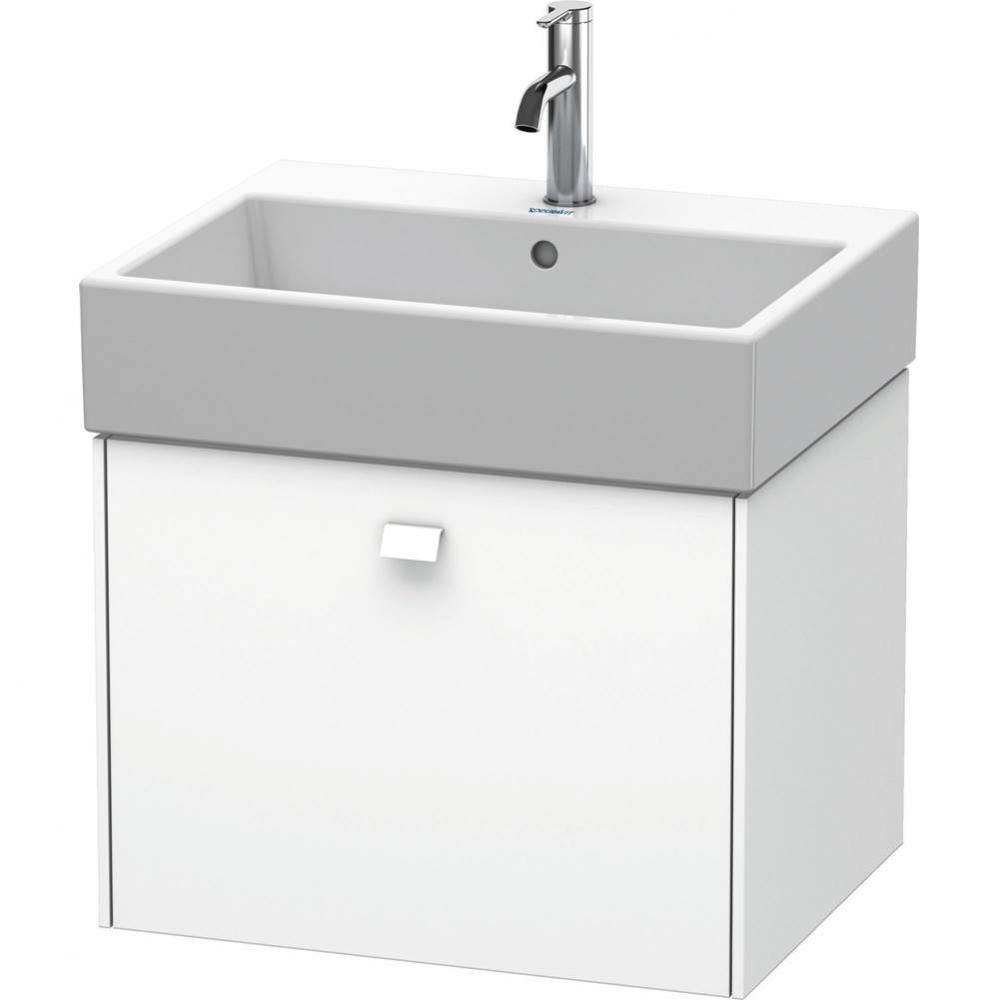Brioso One Drawer Wall-Mount Vanity Unit White