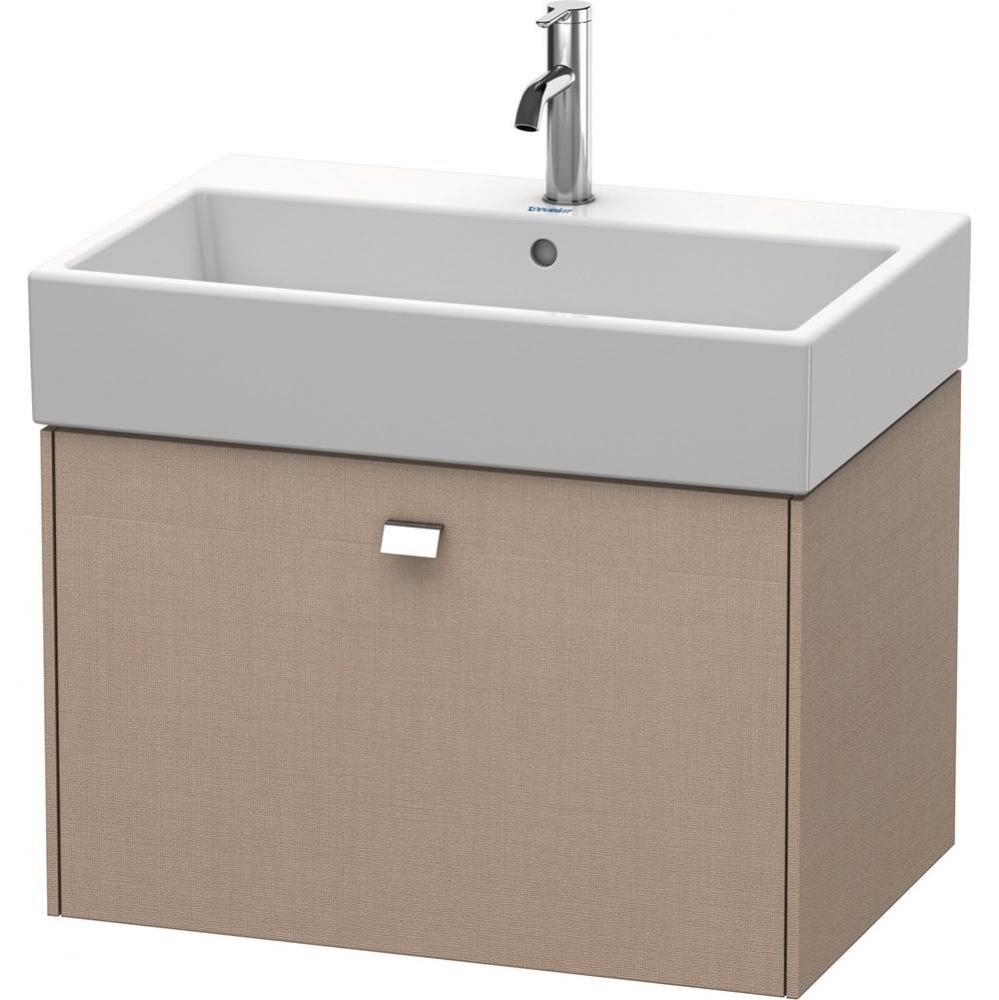Brioso One Drawer Wall-Mount Vanity Unit Linen