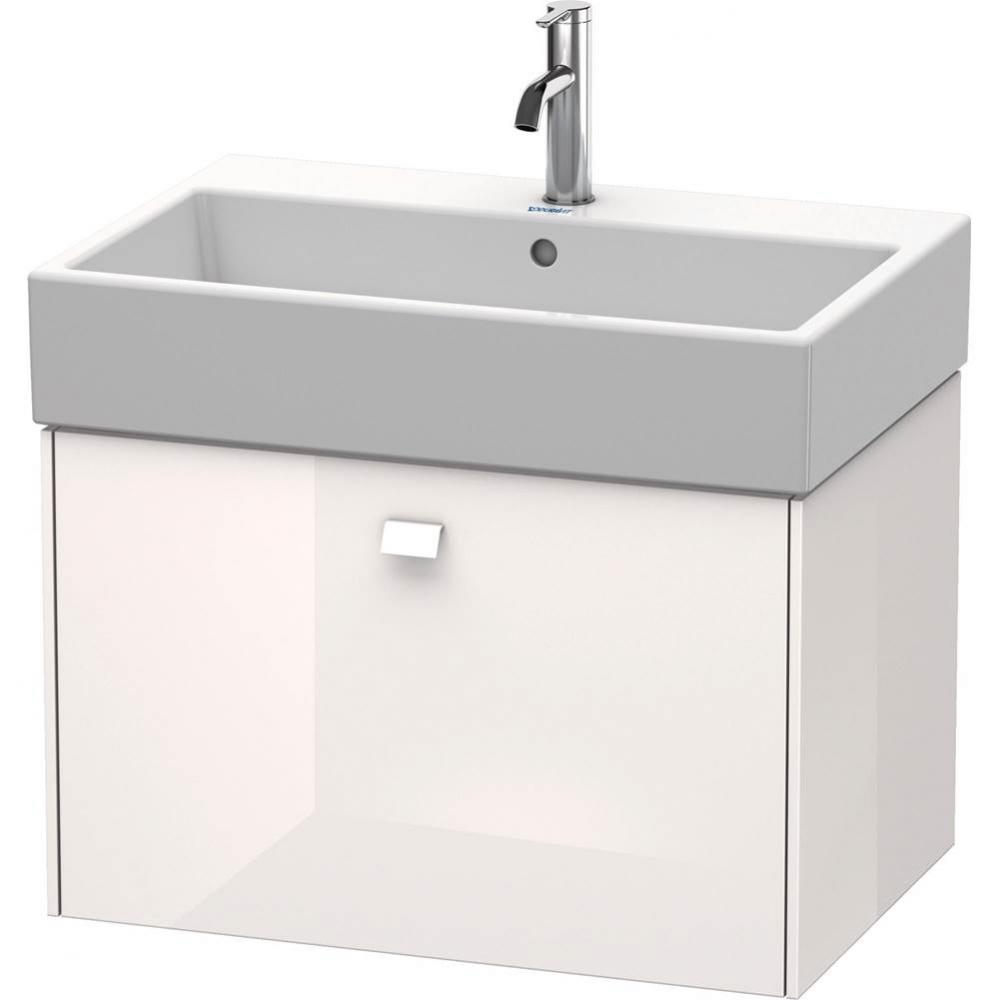 Brioso One Drawer Wall-Mount Vanity Unit White