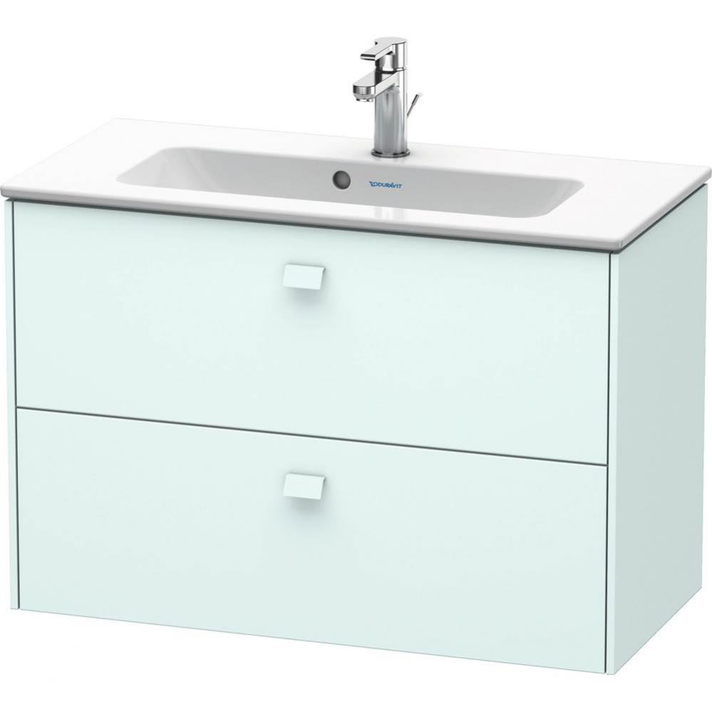 Duravit Brioso Vanity Unit Wall-Mounted  Light Blue Matte