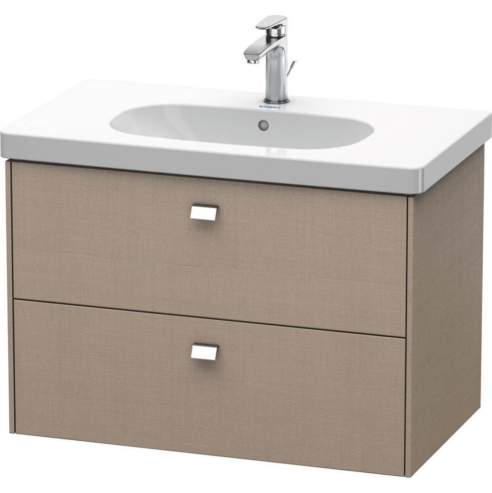 Duravit Brioso Two Drawer Wall-Mount Vanity Unit Linen
