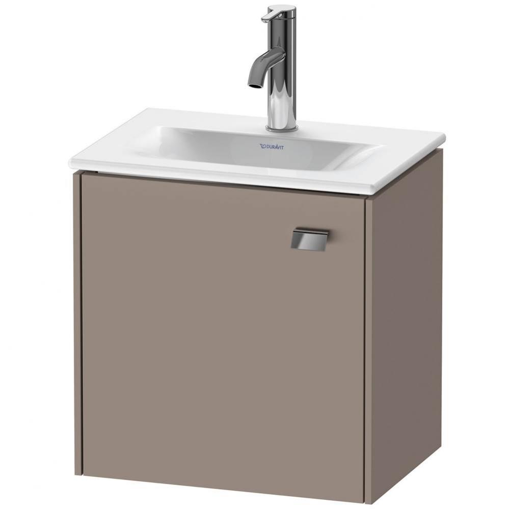 Duravit Brioso One Door Wall-Mount Vanity Unit Basalt