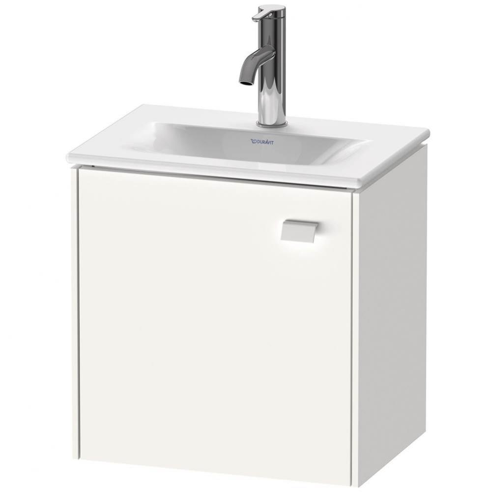 Brioso One Door Wall-Mount Vanity Unit White