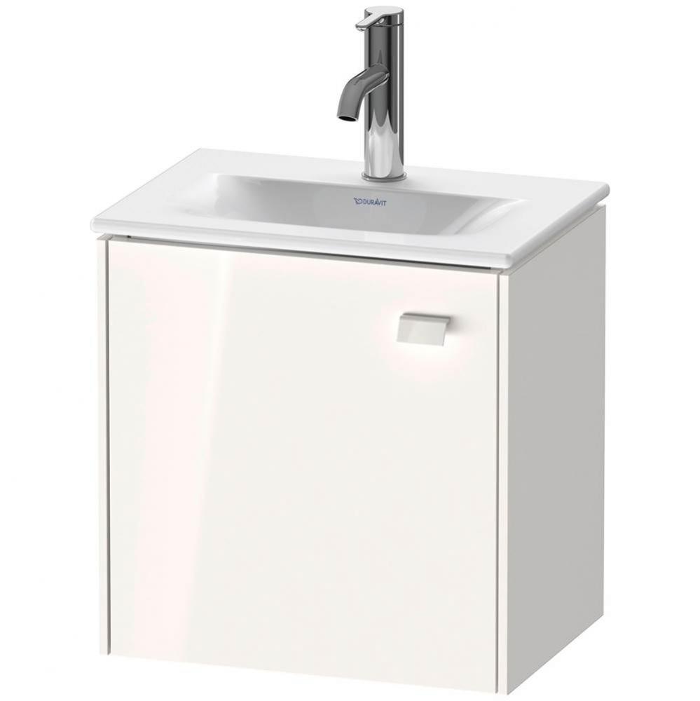 Brioso One Door Wall-Mount Vanity Unit White