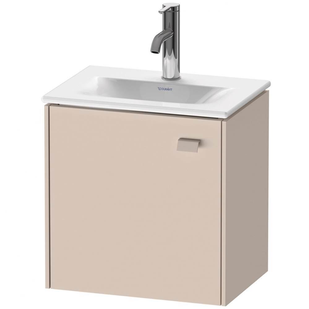 Brioso One Door Wall-Mount Vanity Unit Taupe