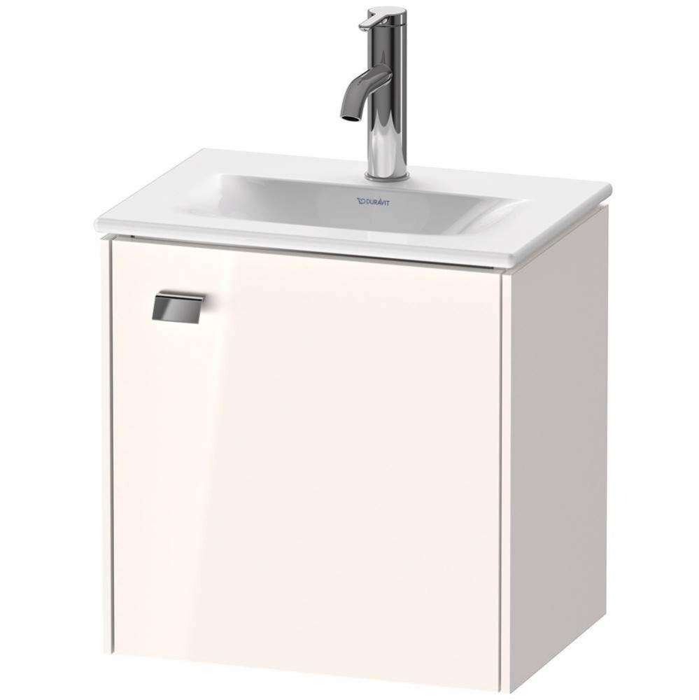 Brioso One Door Wall-Mount Vanity Unit White