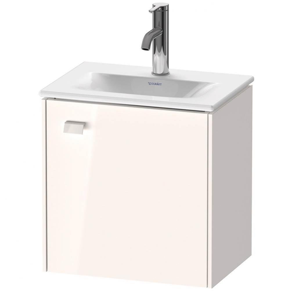 Brioso One Door Wall-Mount Vanity Unit White