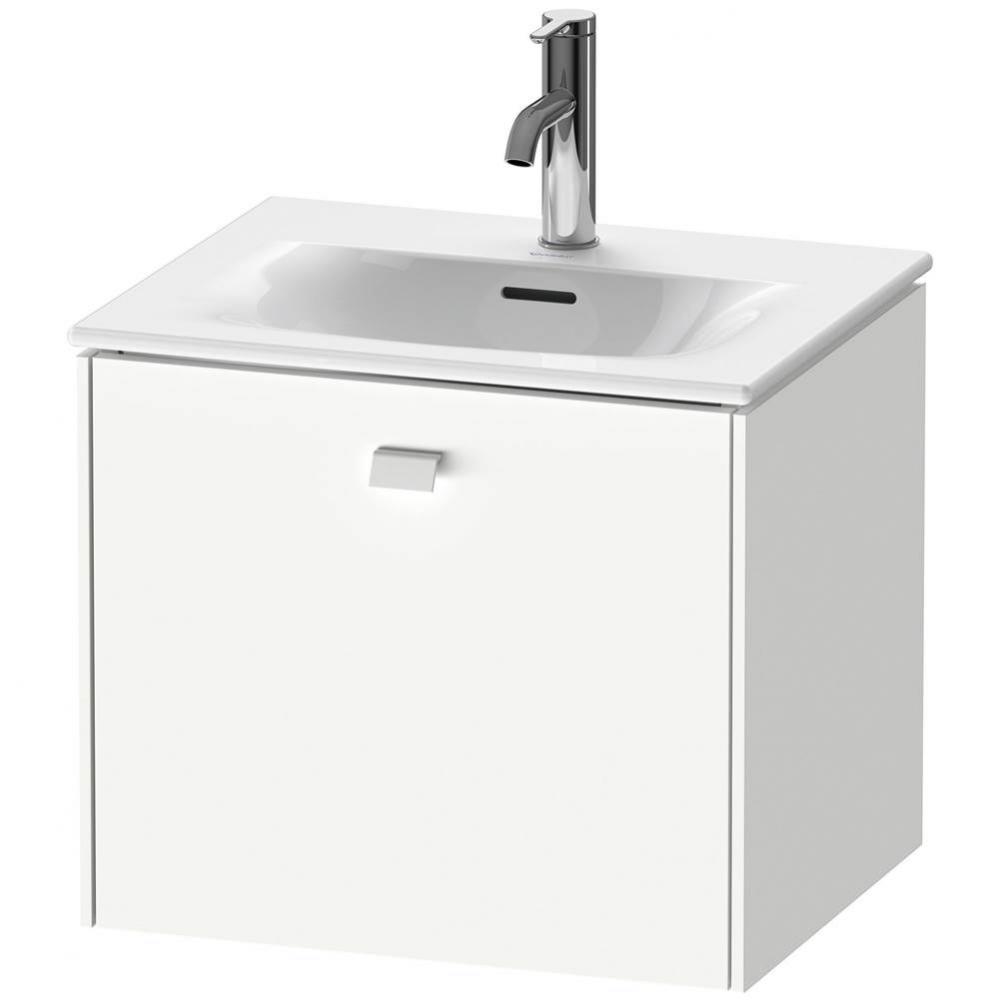 Brioso One Drawer Wall-Mount Vanity Unit White