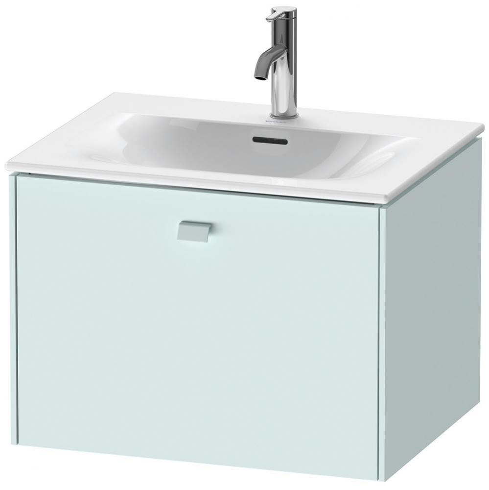 Duravit Brioso Vanity Unit Wall-Mounted  Light Blue Matte