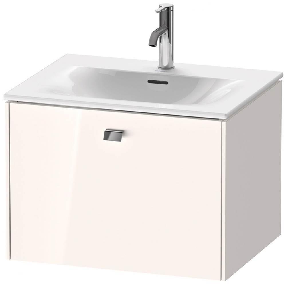 Brioso One Drawer Wall-Mount Vanity Unit White