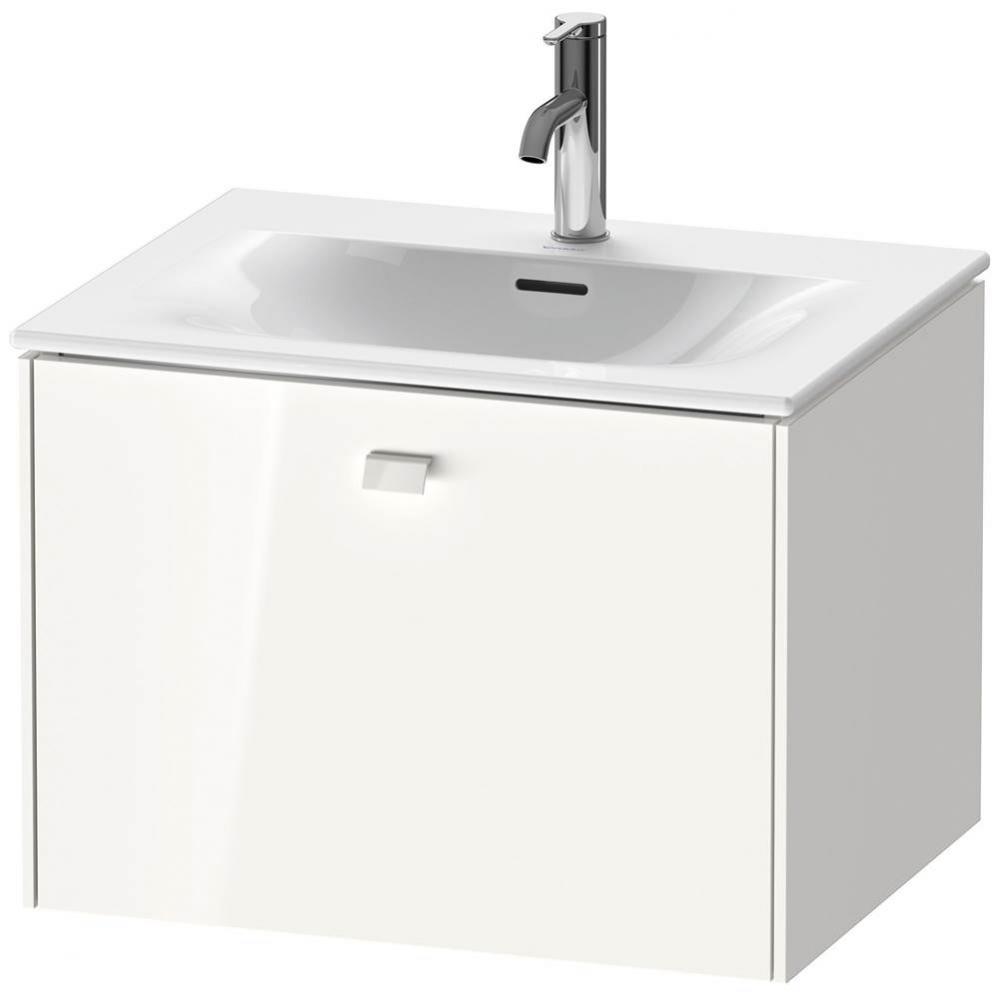 Brioso One Drawer Wall-Mount Vanity Unit White