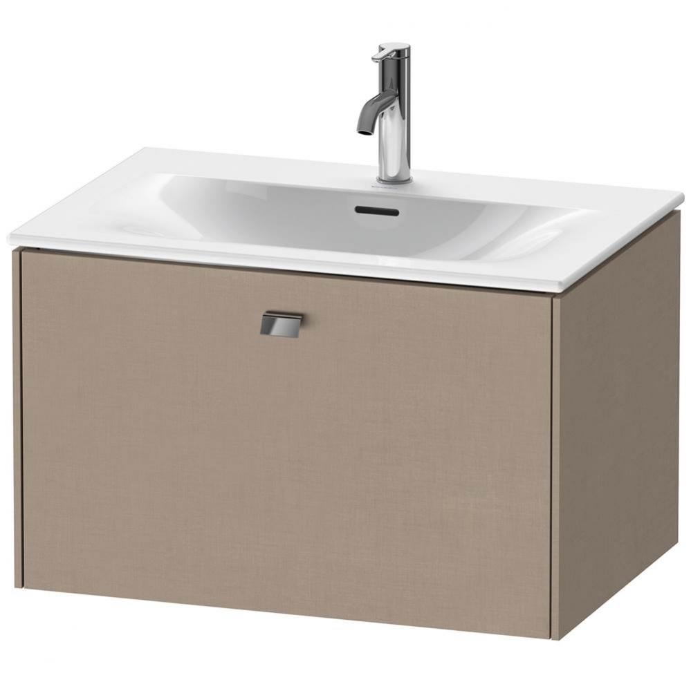Brioso One Drawer Wall-Mount Vanity Unit Linen