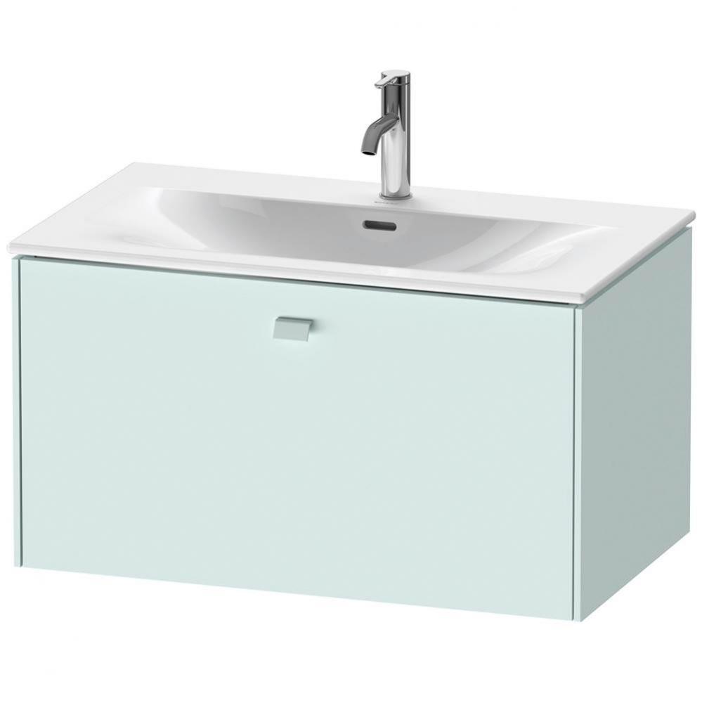 Duravit Brioso Vanity Unit Wall-Mounted  Light Blue Matte