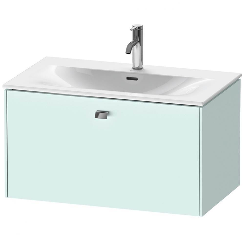 Duravit Brioso Vanity Unit Wall-Mounted  Light Blue Matte