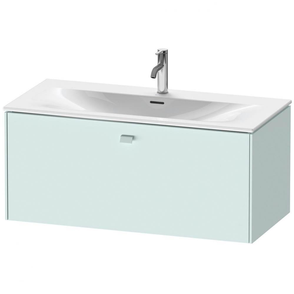 Duravit Brioso Vanity Unit Wall-Mounted  Light Blue Matte
