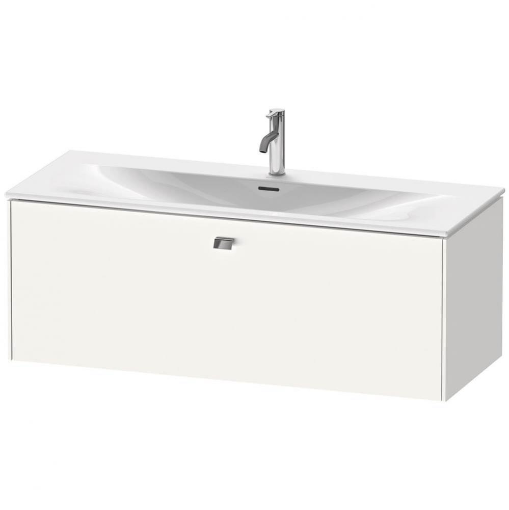Brioso One Drawer Wall-Mount Vanity Unit White