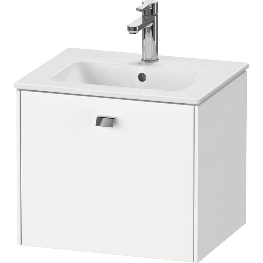 Brioso One Drawer Wall-Mount Vanity Unit White