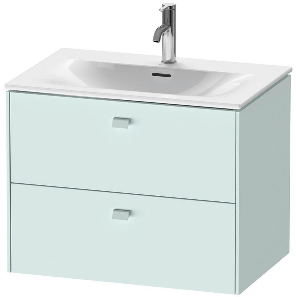 Duravit Brioso Vanity Unit Wall-Mounted  Light Blue Matte