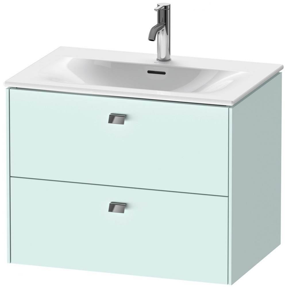 Duravit Brioso Vanity Unit Wall-Mounted  Light Blue Matte