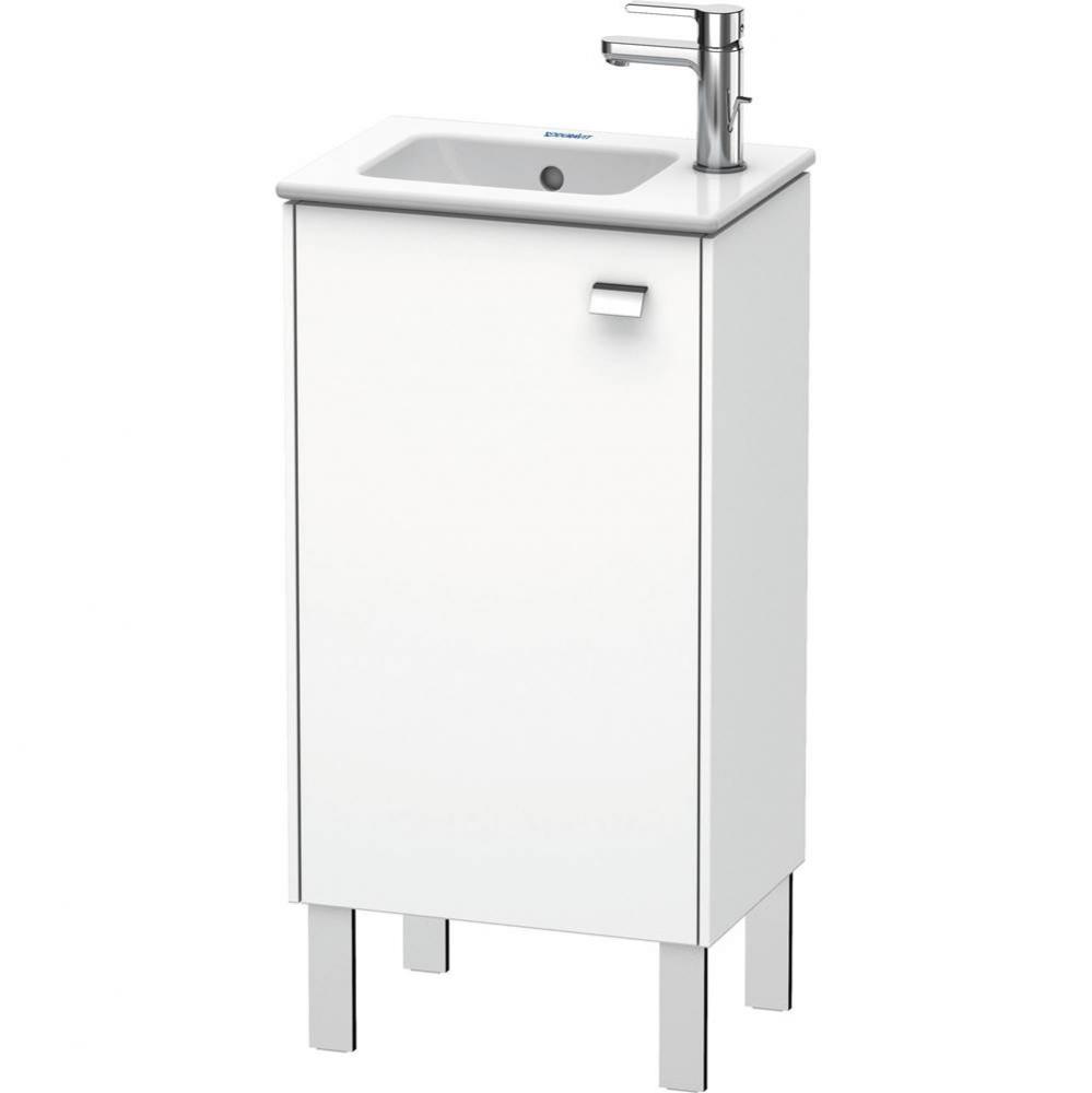 Brioso One Door Floorstanding Vanity Unit White