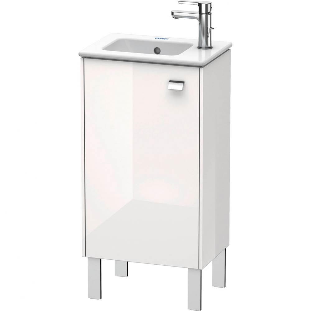 Brioso One Door Floorstanding Vanity Unit White