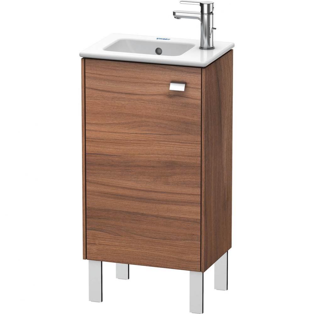 Brioso One Door Floorstanding Vanity Unit Walnut