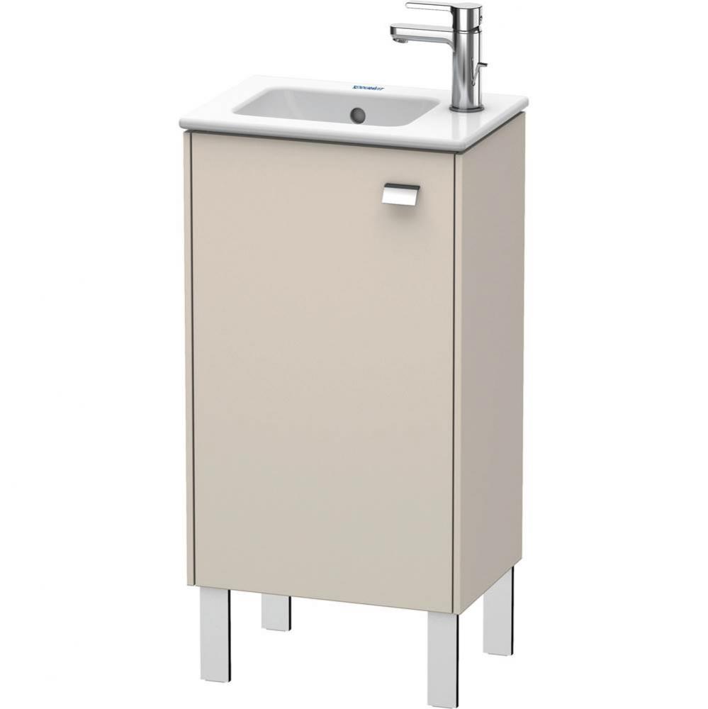 Brioso One Door Floorstanding Vanity Unit Taupe