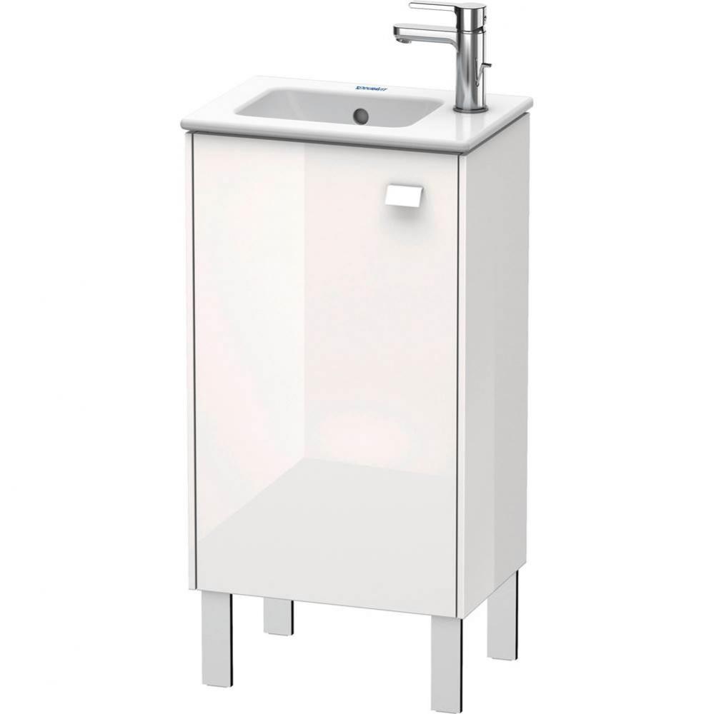 Brioso One Door Floorstanding Vanity Unit White