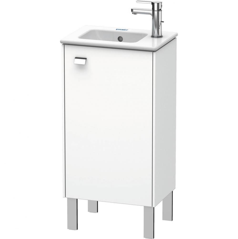 Brioso One Door Floorstanding Vanity Unit White