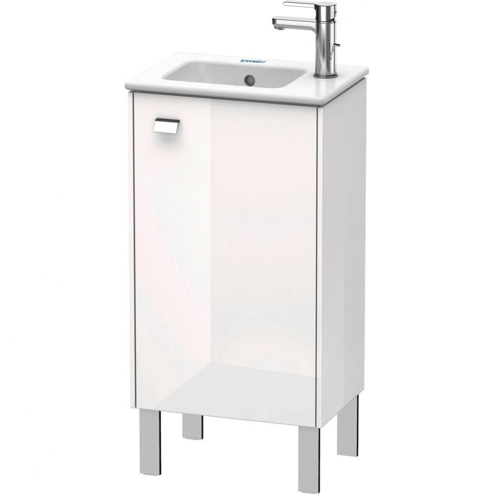 Brioso One Door Floorstanding Vanity Unit White
