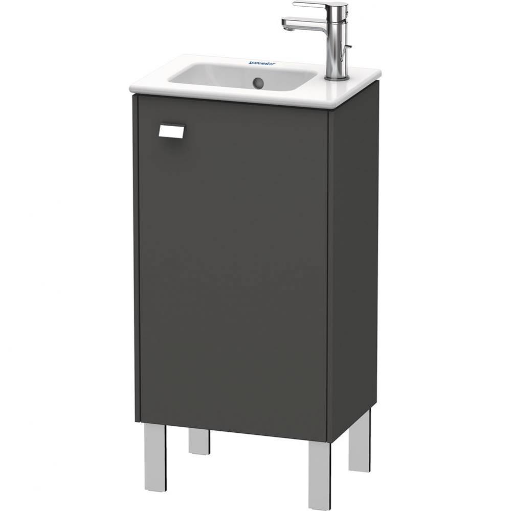 Brioso One Door Floorstanding Vanity Unit Graphite