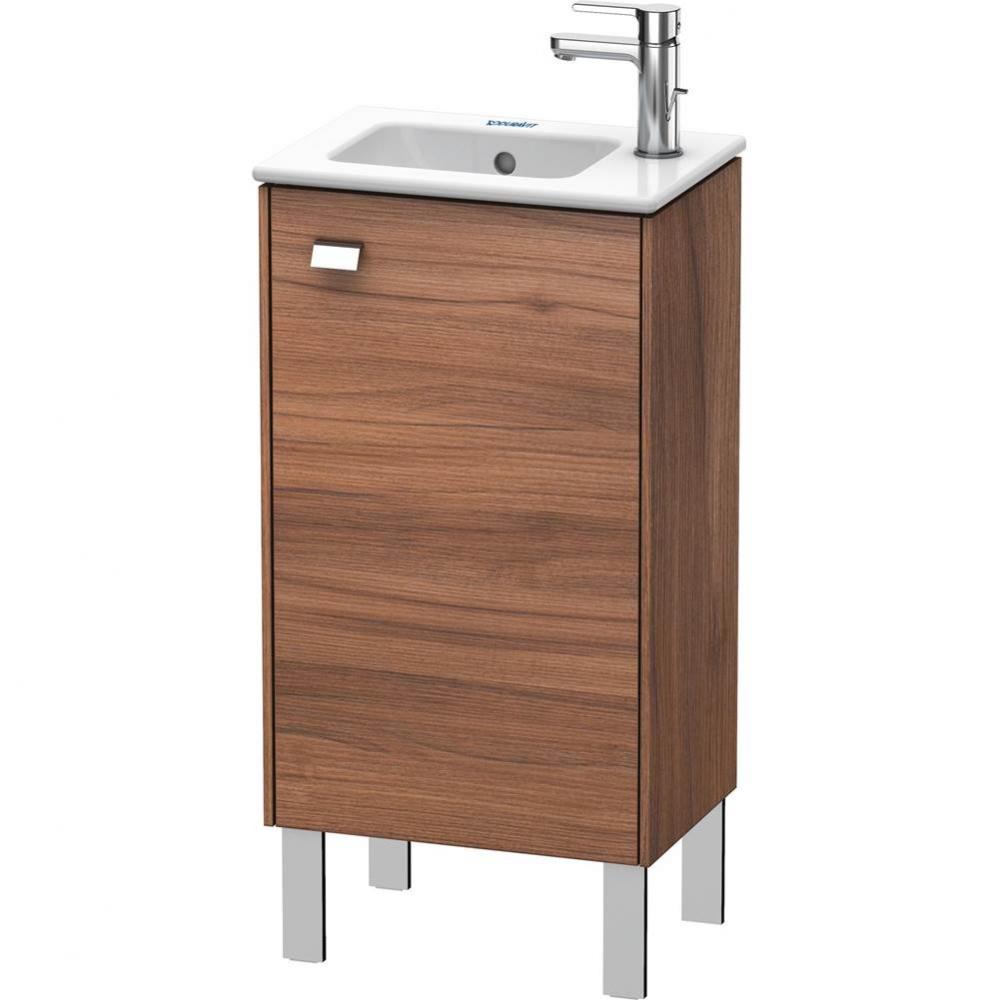 Brioso One Door Floorstanding Vanity Unit Walnut