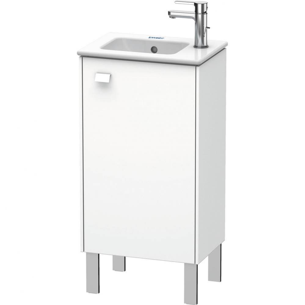 Brioso One Door Floorstanding Vanity Unit White
