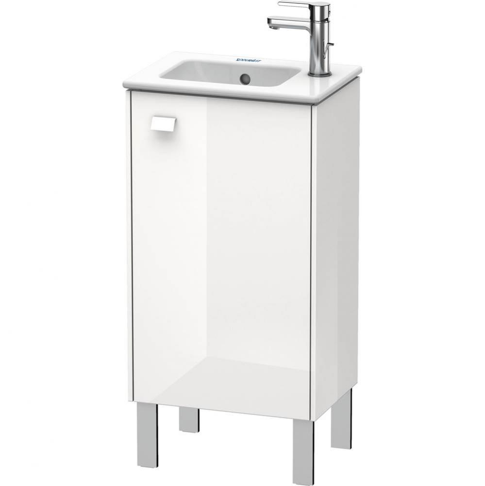 Brioso One Door Floorstanding Vanity Unit White