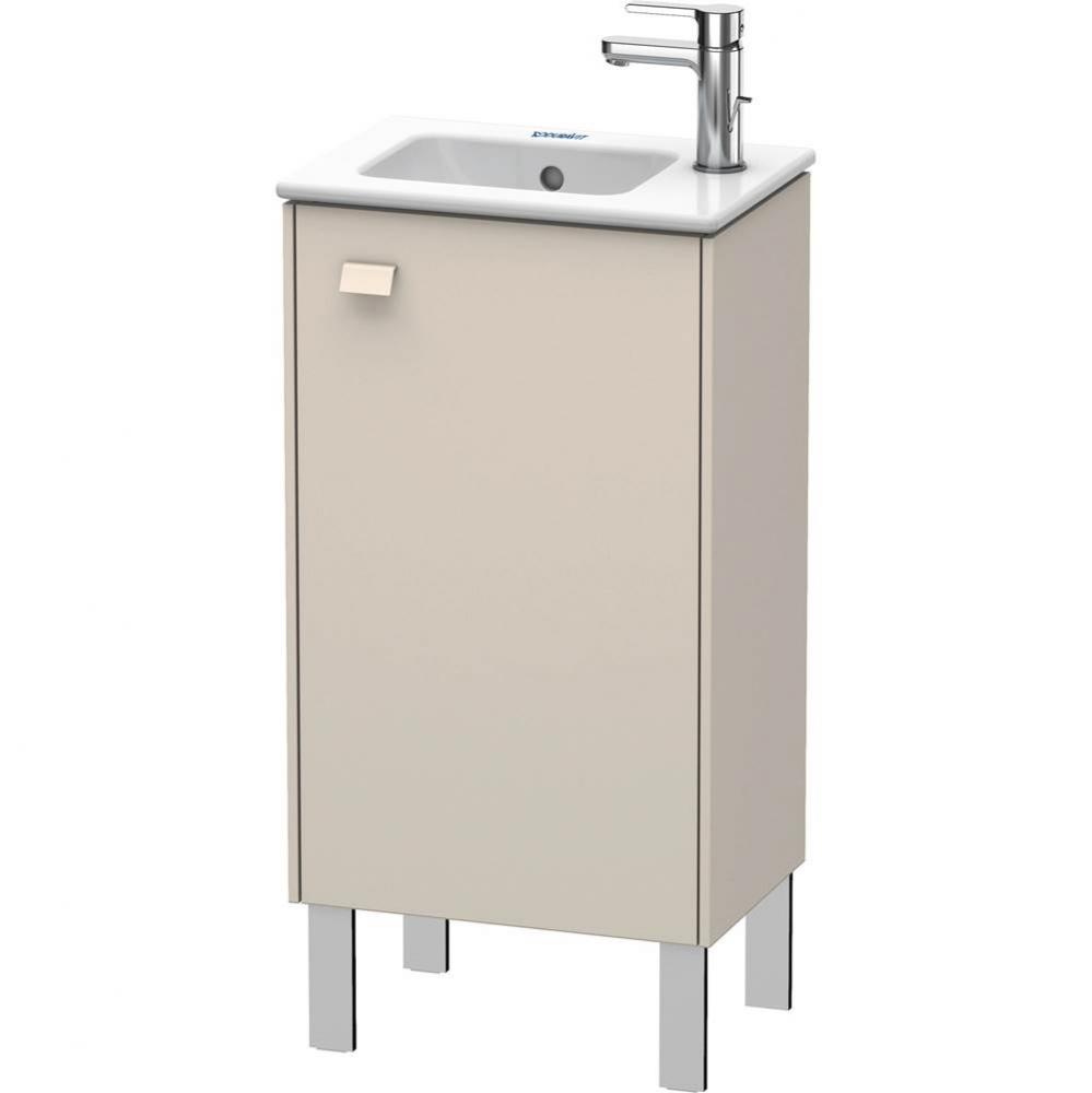 Brioso One Door Floorstanding Vanity Unit Taupe