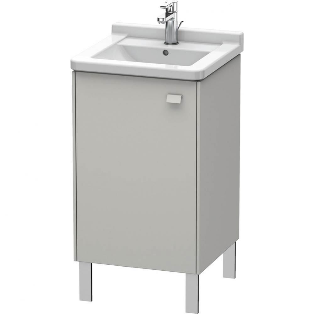 Duravit Brioso Floor Standing Vanity Unit  Concrete Gray Matte